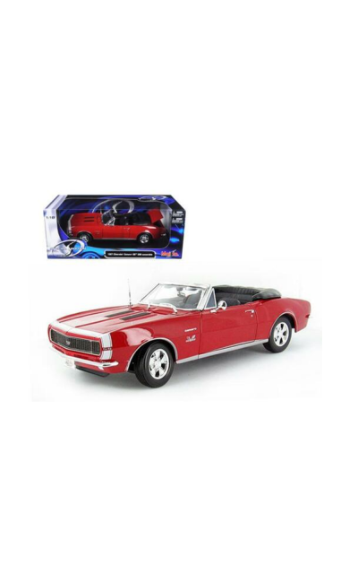 31684 1:18 Maisto Chevrolet Camaro 396 Convertible 1967 Model Araba