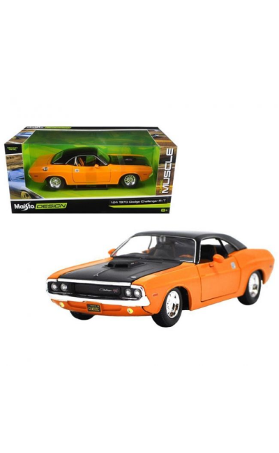 32518 1:24 Maisto Dodge Challenger 1970 Model Araba