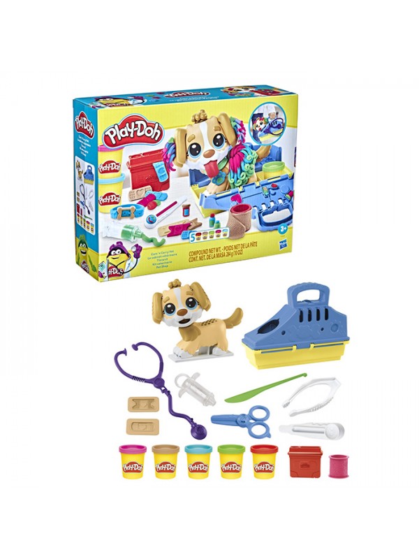 F3639 Play Doh Veteriner Seti…