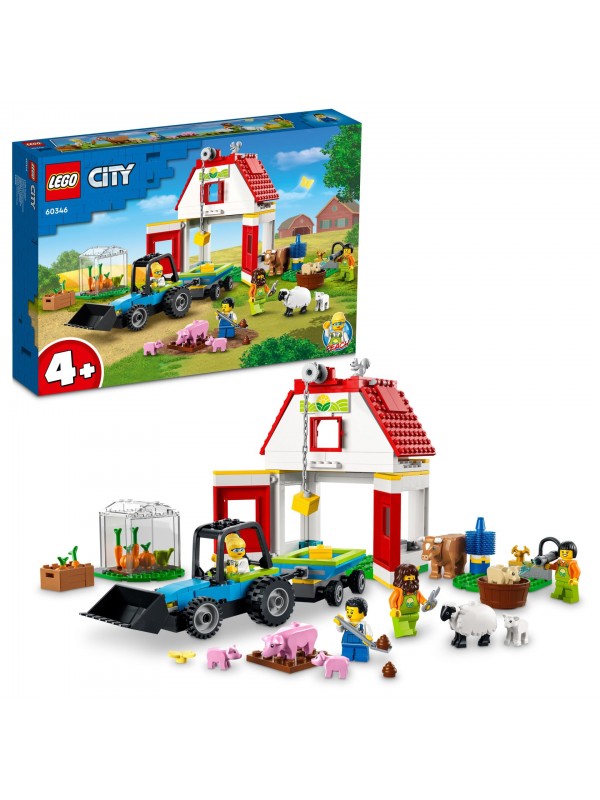 60346 LEGO 230 Parça City Ahır ve Çiftlik Hayvanları Yapım Seti…
