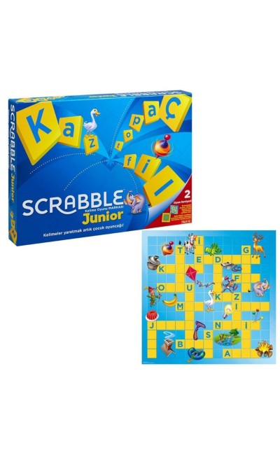 Y9733 Scrabble Junior Türkçe Oyun Seti