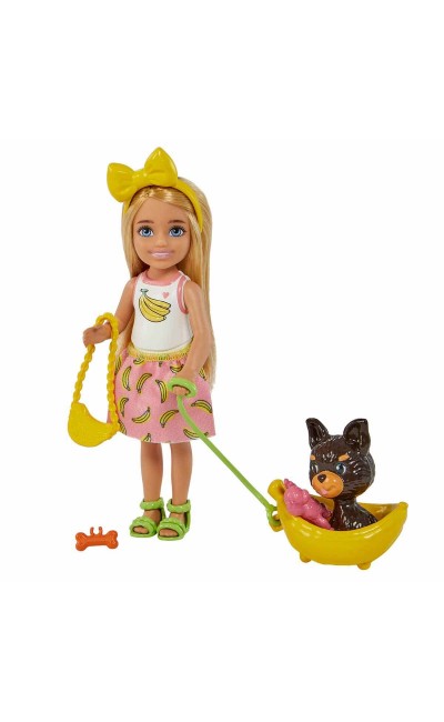 HGT08 Barbie Chelsea Bebek ve Hayvan Dostları Serisi
