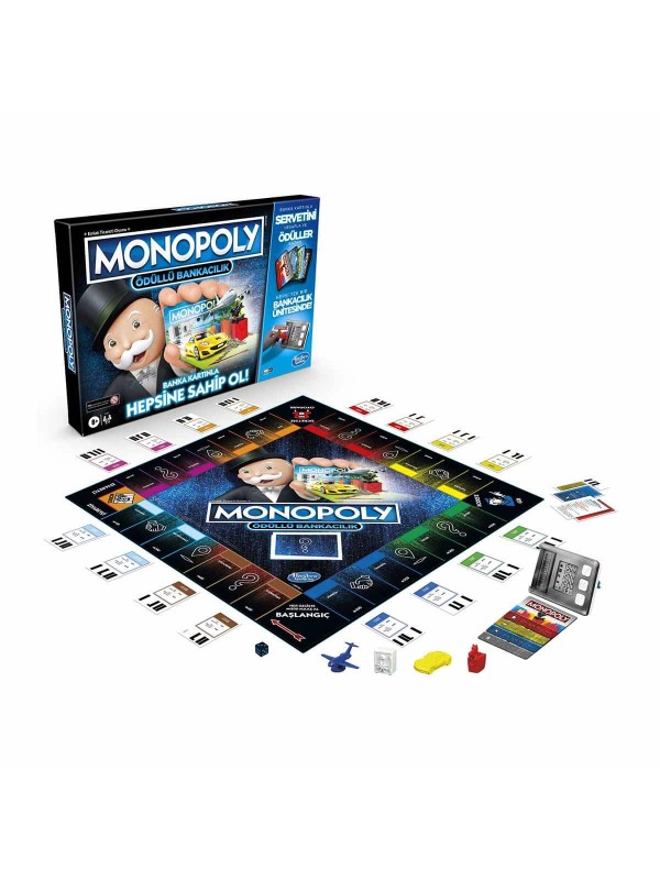 E8978 Monopoly Ödüllü Bankacılık Oyun Serti…