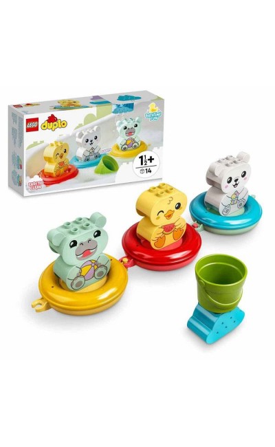 LED10965 Lego Duplo Ilk Banyo Zamanı Eğlencesi Yüzen Hayvan Treni