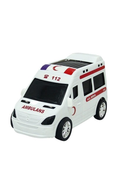 İML14 Karakuş Oyuncak Vakumlu Ambulans Aracı