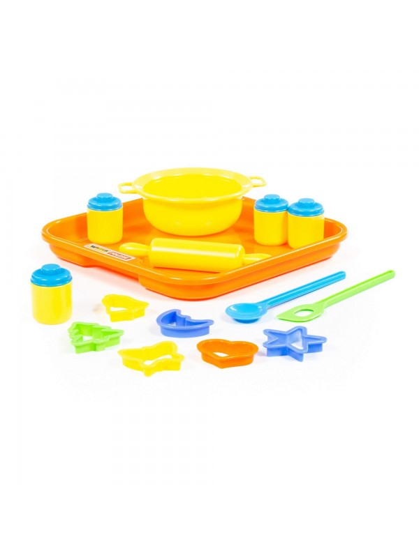 40749 Polesie Set Çocuk Yemek Takımı Hamur İşleri İçin No: 1 Tepsi …
