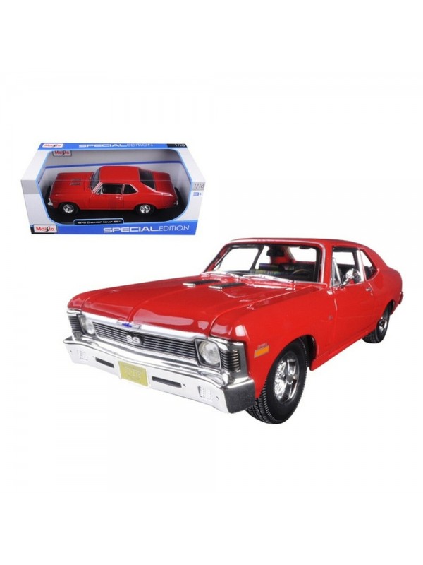 31132 1:18 Maisto Chevrolet Nova SS Coupe 1970 Model Araba…