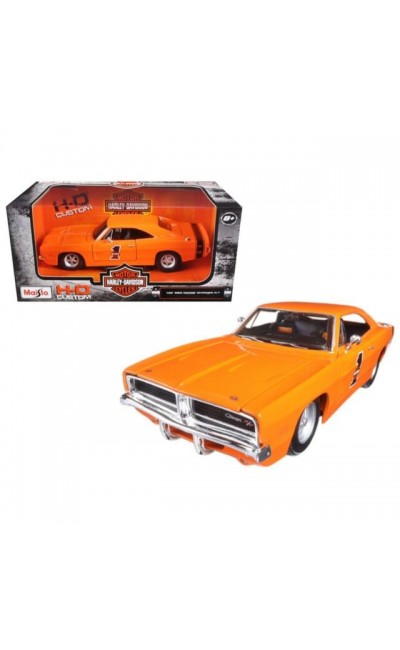 32196 Maisto 1/25 1969 Model Dodge Charger R/T (Harley-Davidson)