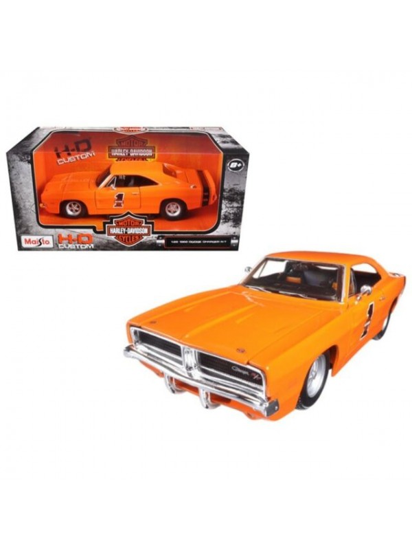 32196 Maisto 1/25 1969 Model Dodge Charger R/T (Harley-Davidson)…