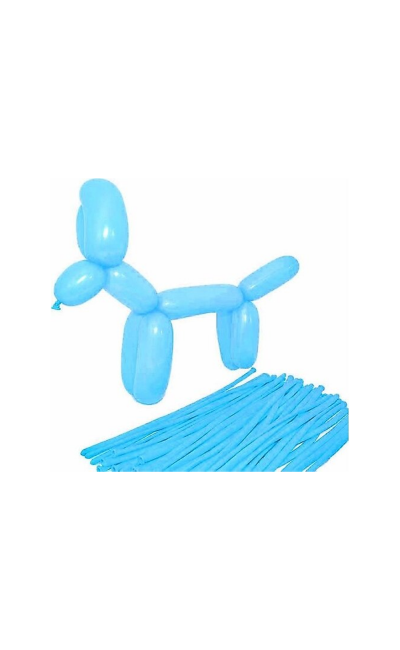 BALONEVİ AÇIK MAVİ SOSİS BALON 260 (100)LÜ