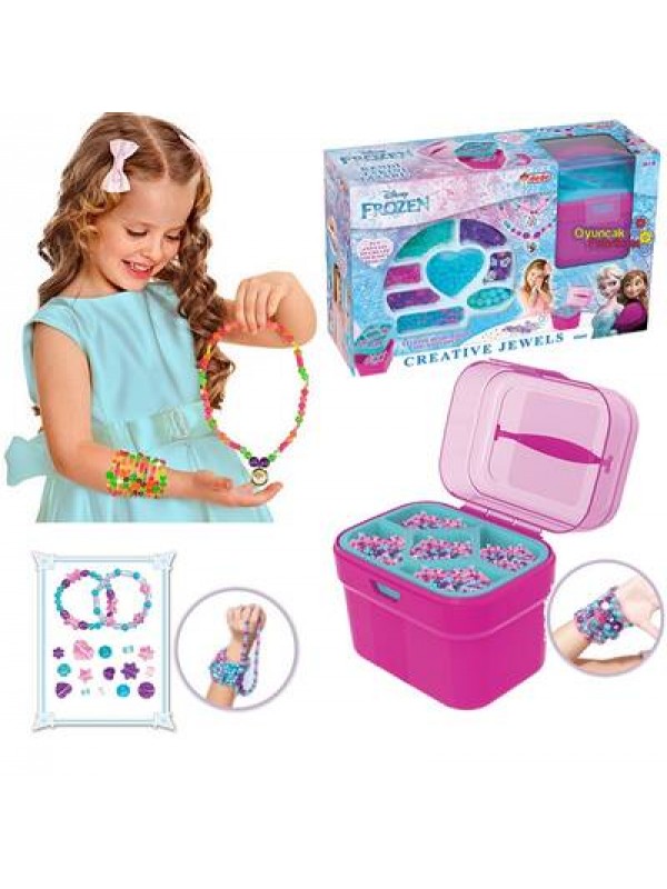 03660 Dede Frozen Takı Seti Sepetli…