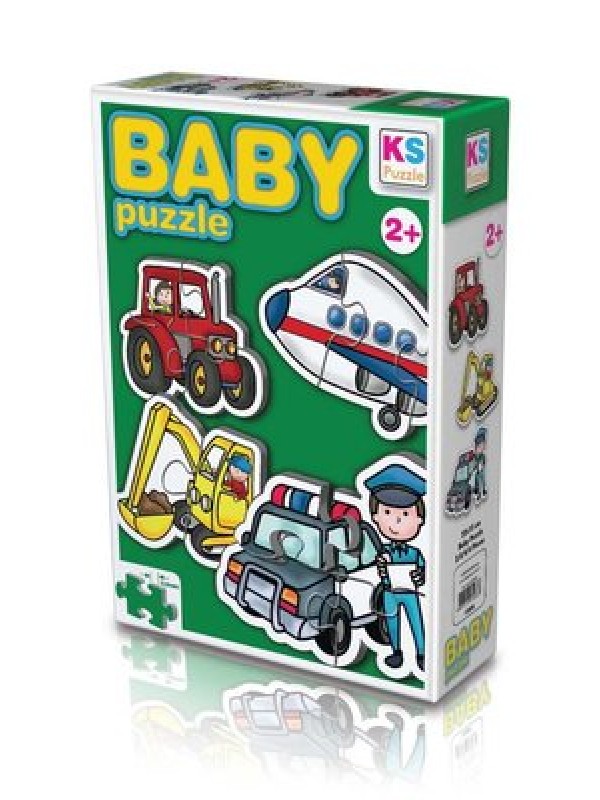 KS 12004 KS Games Meslekler Taşıtlar Baby Puzzle…