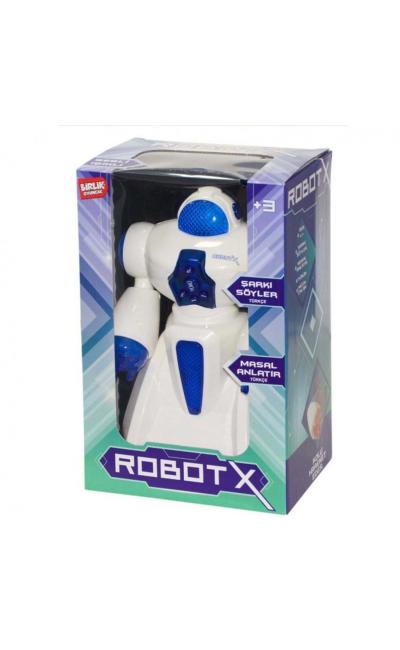 URT010-002 BİRLİK TÜRKÇE PİLLİ ROBOT X