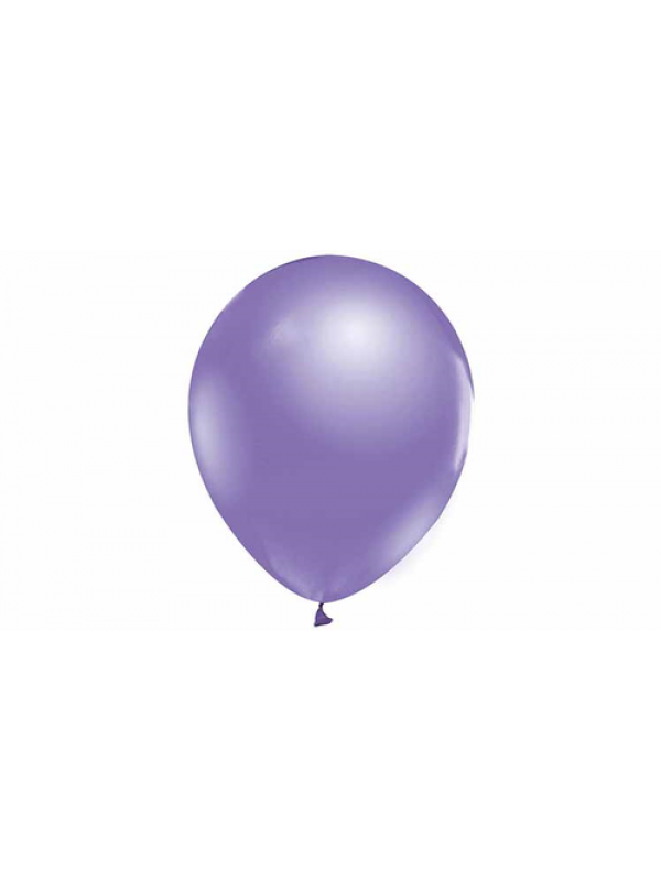 BBM12100-11 BALONEVİ 12" BASKI BALONU METALİK AÇIK VİOLET 100' L…