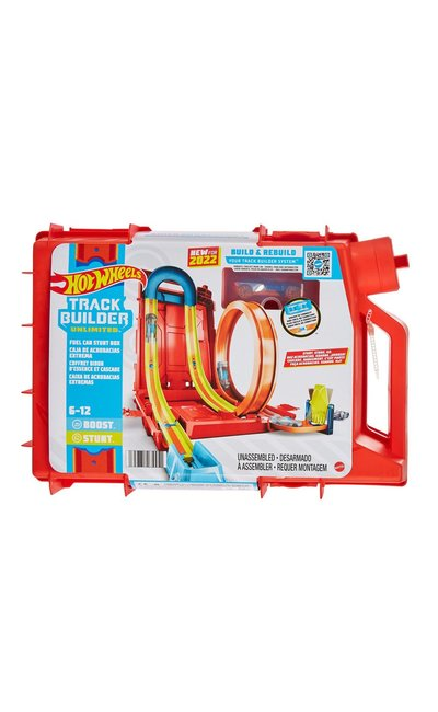 HDX78 HOT WHEELS TRACK BUİLDER BENZİN BİDONU AKROBASİ SETİ