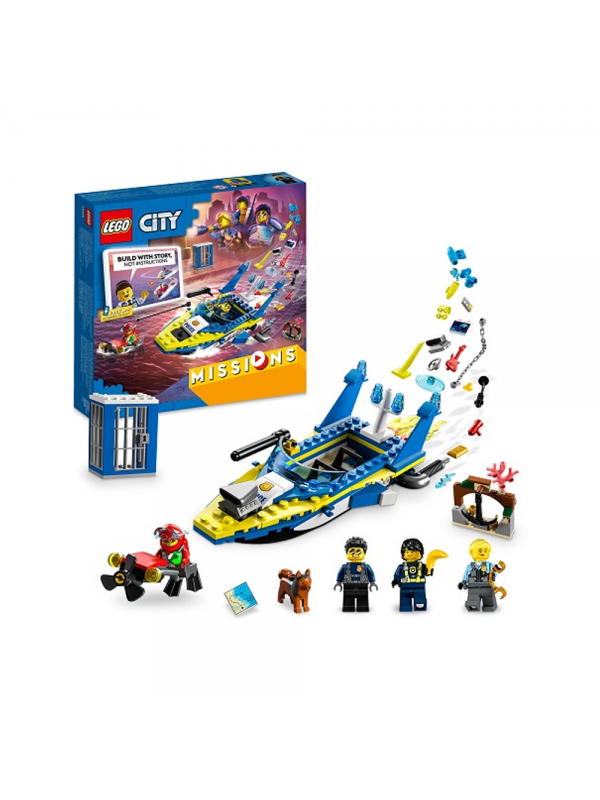 60355 LEGO 278 PRÇ SU POLİS DEDEKTİF GÖREVLERİ…
