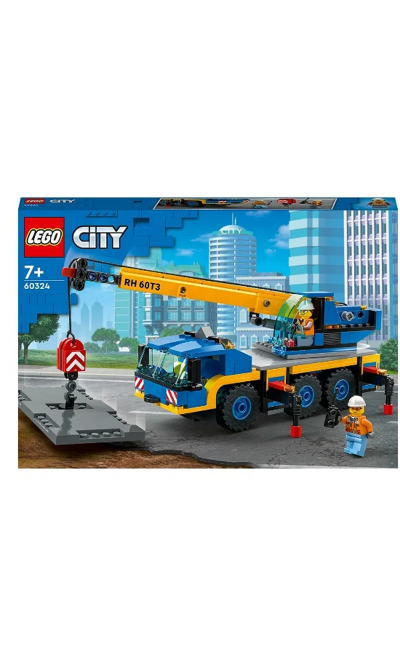LSC60324 LEGO® CİTY MOBİL VİNÇ 60324 - 7 YAŞ VE ÜZERİ ÇOCUKLAR İÇİN GERÇEKÇİ FONKSİYONLU BİR VİNÇ İÇ