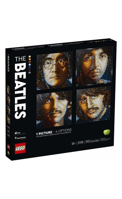 LAD31198 LEGO ART THE BEATLES 31198 KOLEKSİYONLUK YARATICI BEATLES KANVAS DUVAR RESMİ YAPIM SETİ (29