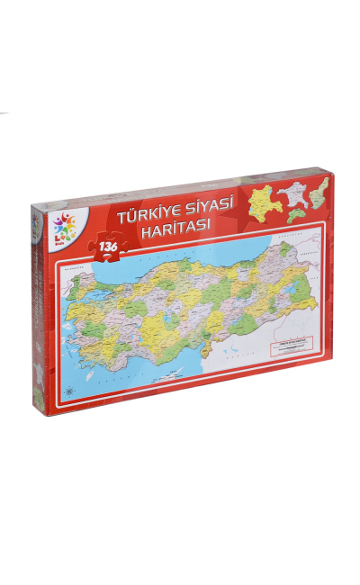 LCSH002 UTKU SİYASİ HARİTA PUZZLE