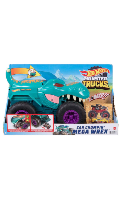GYL13 HOT WHEELS MONSTER TRUCKS ARABA YİYEN MEGA WREX