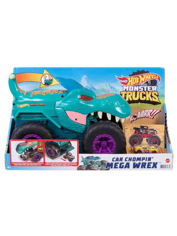 GYL13 HOT WHEELS MONSTER TRUCKS ARABA YİYEN MEGA WREX…