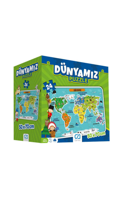 CA.5025 GİZZ DÜNYAMIZ PUZZLE