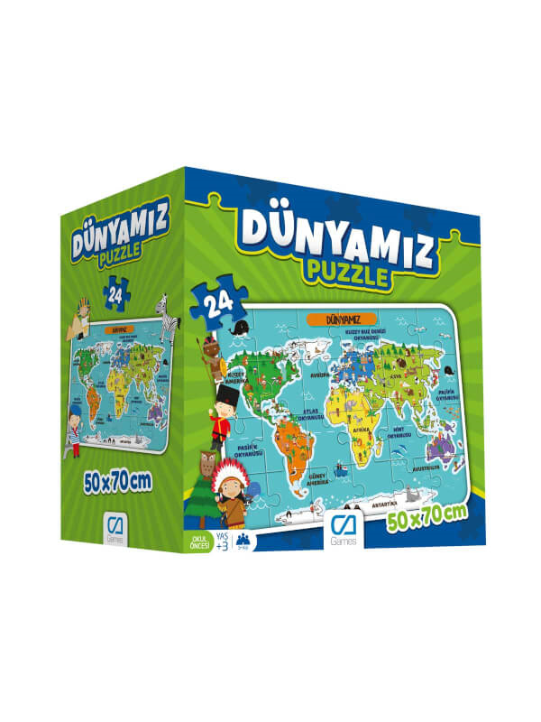 CA.5025 GİZZ DÜNYAMIZ PUZZLE…