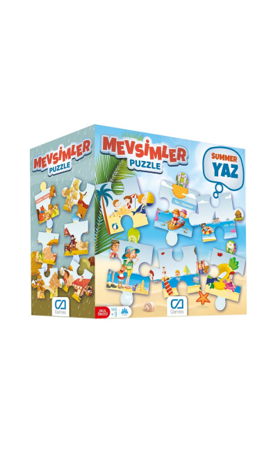 CA.5140 CA  MEVZİMLER YER PUZZLE