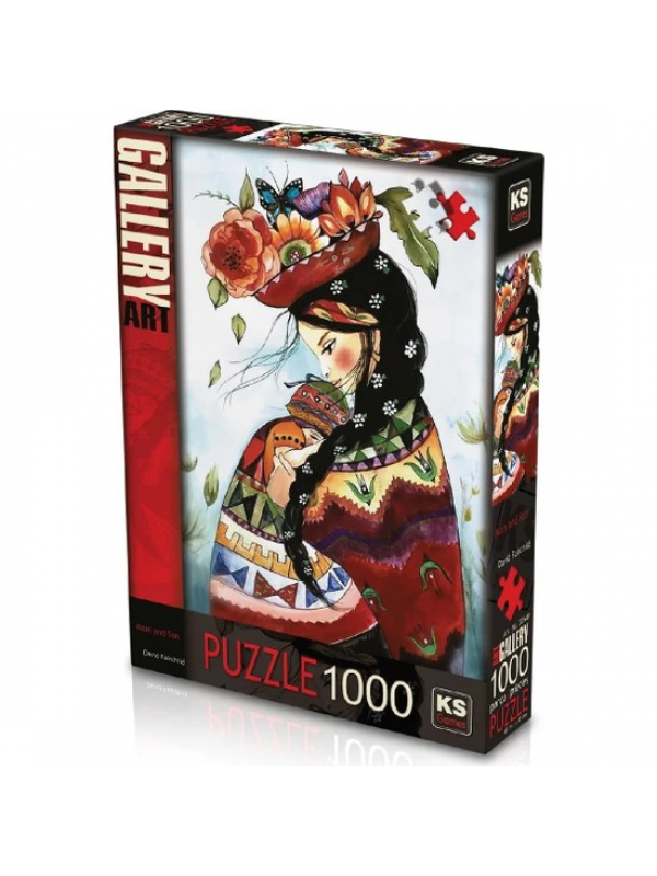 20549 ONUR PUZZLE 1000 MOM AND SON…