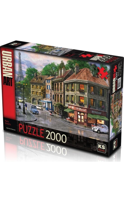 11307 ONUR PUZZLE 2000 PARİS STREETS DOMİNİC DAVİSON