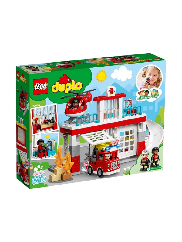 LED10970 LEGO LEGO® DUPLO® KURTARMA İTFAİYE MERKEZİ VE HELİKOPTER 10…