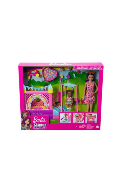 HHB67 BARBİE BEBEK BAKICISI SKİPPER OYUN EVİ SETİ