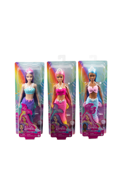 HGR08 BARBİE DREAMTOPİA YENİ DENİZKIZI BEBEKLER