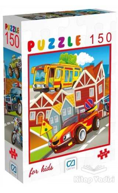 CA.6107 GİZZ ARABALAR 150 PRÇ PUZZLE