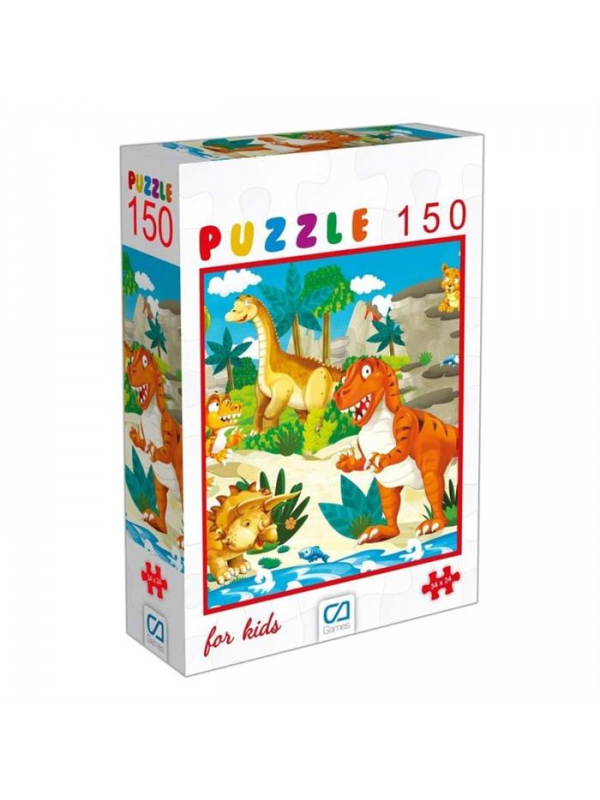 CA.6104 GİZZ DİNAZORLAR 150 PRÇ PUZZLE…