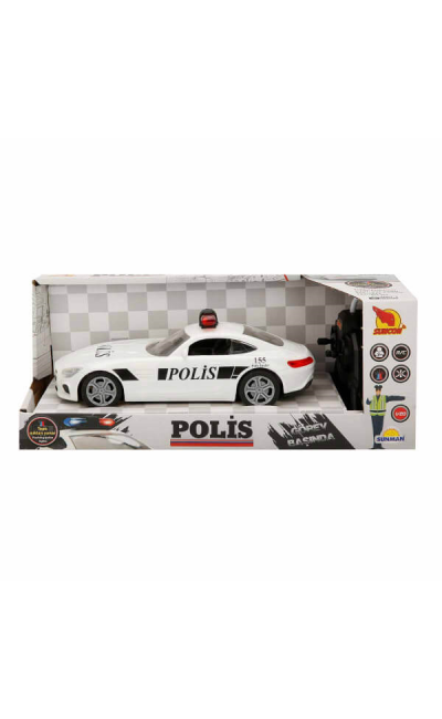 S00020357 SUNMAN SUN-SABC-SNC-R/C 1/20 F/F ARABA AZTEC POLİS IŞIKLI 40MHZ.2A.2R.A.KUTU