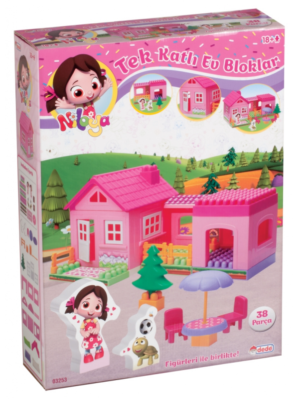 3253 DEDE NİLOYA TEK KATLI EV BLOKLAR…