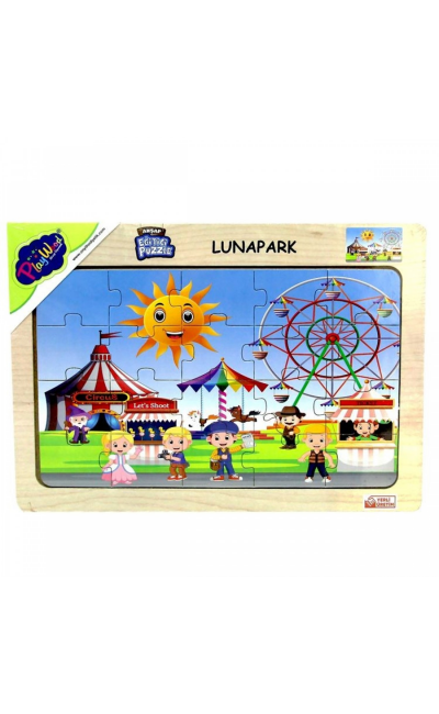 ONY-69/70/71/72 ONYIL AHŞAP EĞİTİCİ PUZZLE / LUNAPARK