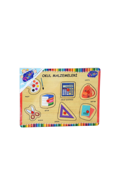 ONY-196/197 ONYIL AHŞAP TUTMALI OKUL MALZEMELERİ