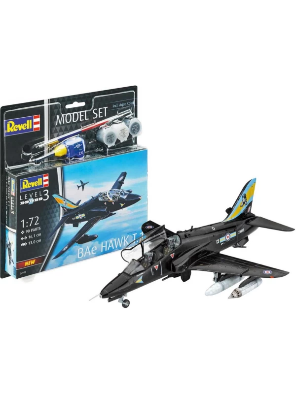 64970 Revell Bae Hawk T.1 Savaş Uçağı Model Set…