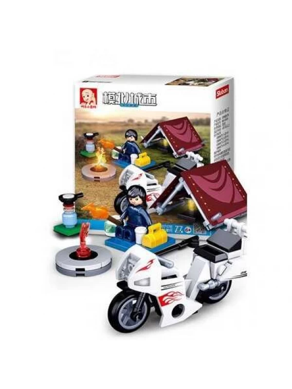 B0717E Sluban Town Maceracı Puzzle Set ''77 Parça''…
