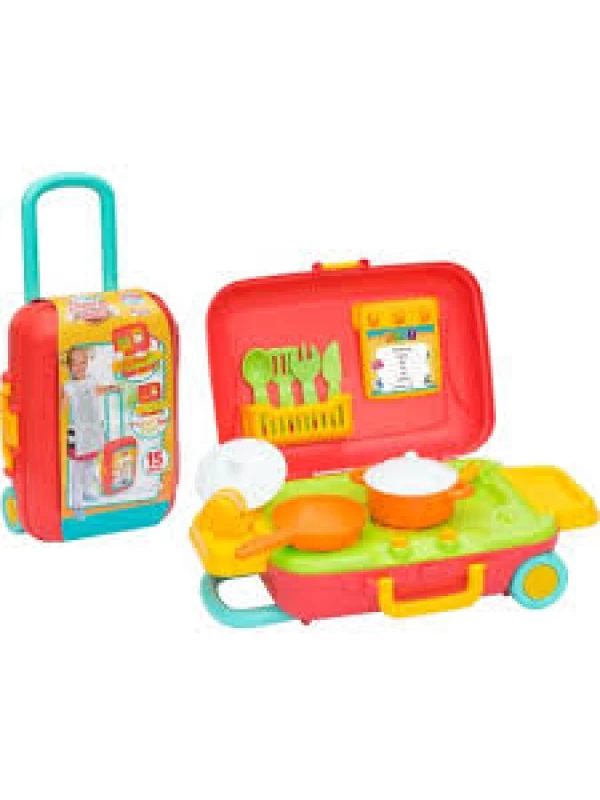 03477 Dede Oyuncak Mutfak Set Bavulum…