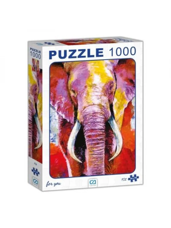 CA.7002 Gizz Fil Puzzle Seti ''1000 Parça''…