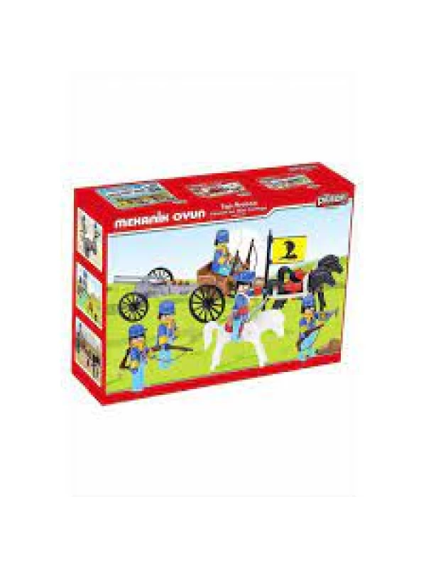 04 004 PİLSAN Mini Mekanik Serisi:4 Top Arabası…