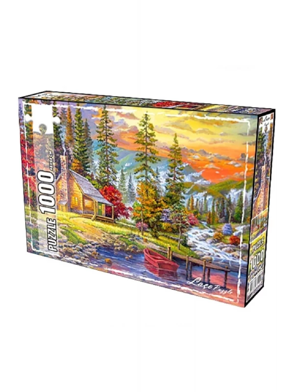 LC7263 UTKU GÖLDE GÜN BATIMI 1000 PARÇA PUZZLE…