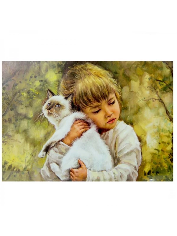 LC7222 UTKU 500 PRÇ ÇOCUK VE KEDİ PUZZLE…