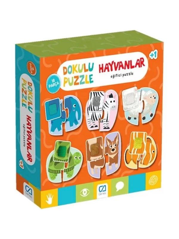 CA.5126 DOKULU PUZZLE HAYVANLAR…