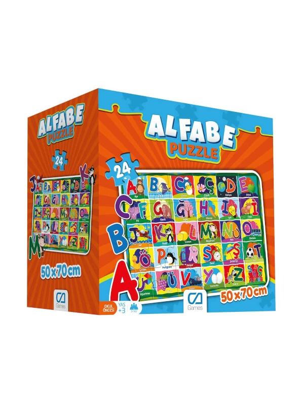 24 Parça Puzzle : Alfabe…