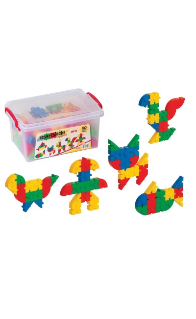 03142 DEDE SMART BLOCKS KÜÇÜK BOX (80 PRÇ)