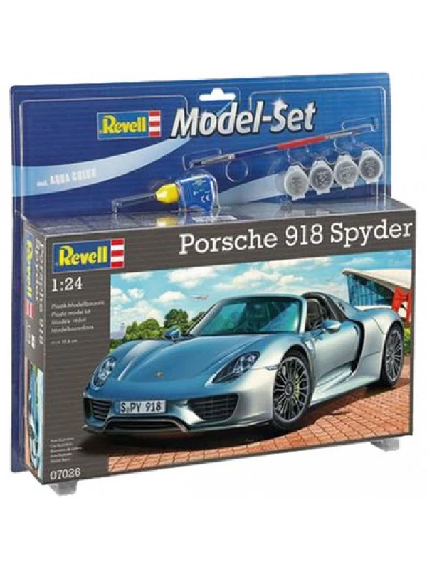 VBA67026 REVELL MODEL SET PORSCHE 918 SPYDER 1:24 -67026…